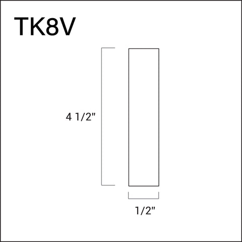 Toe Kick 4 1/2" x 8'