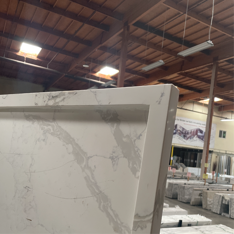 Calacatta Laza Engineered Stone Countertop | Apex Engineered Stone