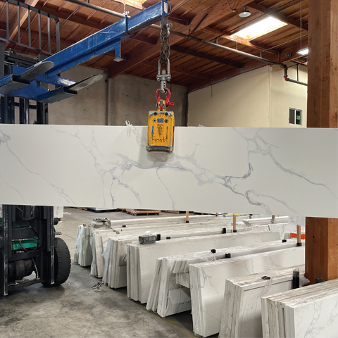 Calacatta Versilia Engineered Stone Countertop | Apex Engineered Stone
